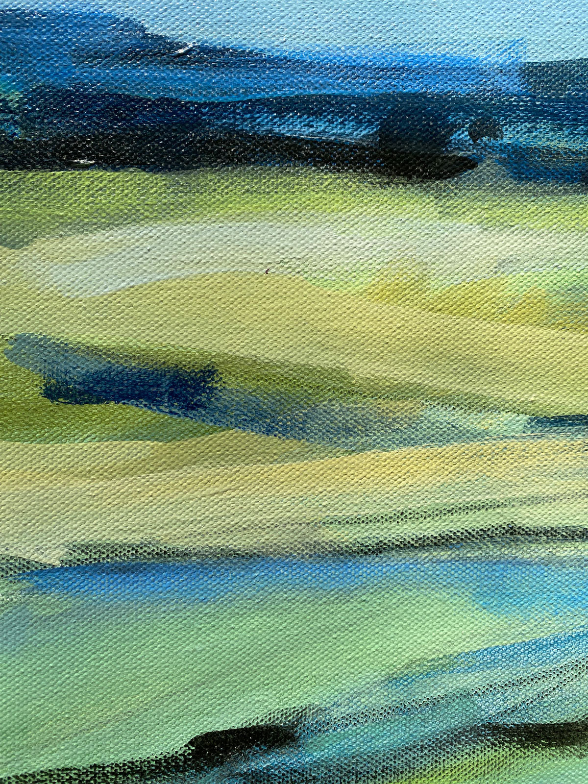 Horizon, 36 x 36 x 1.5" unframed