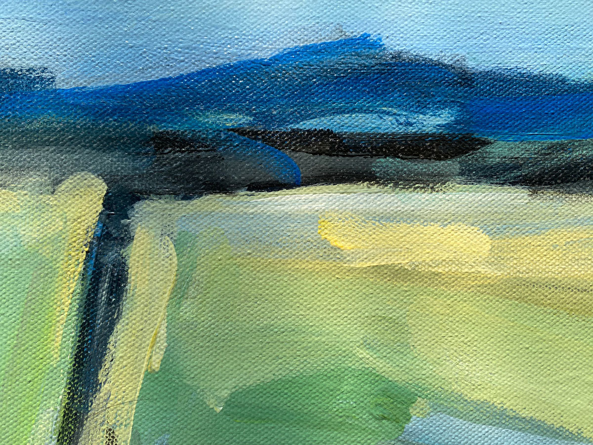Horizon, 36 x 36 x 1.5" unframed