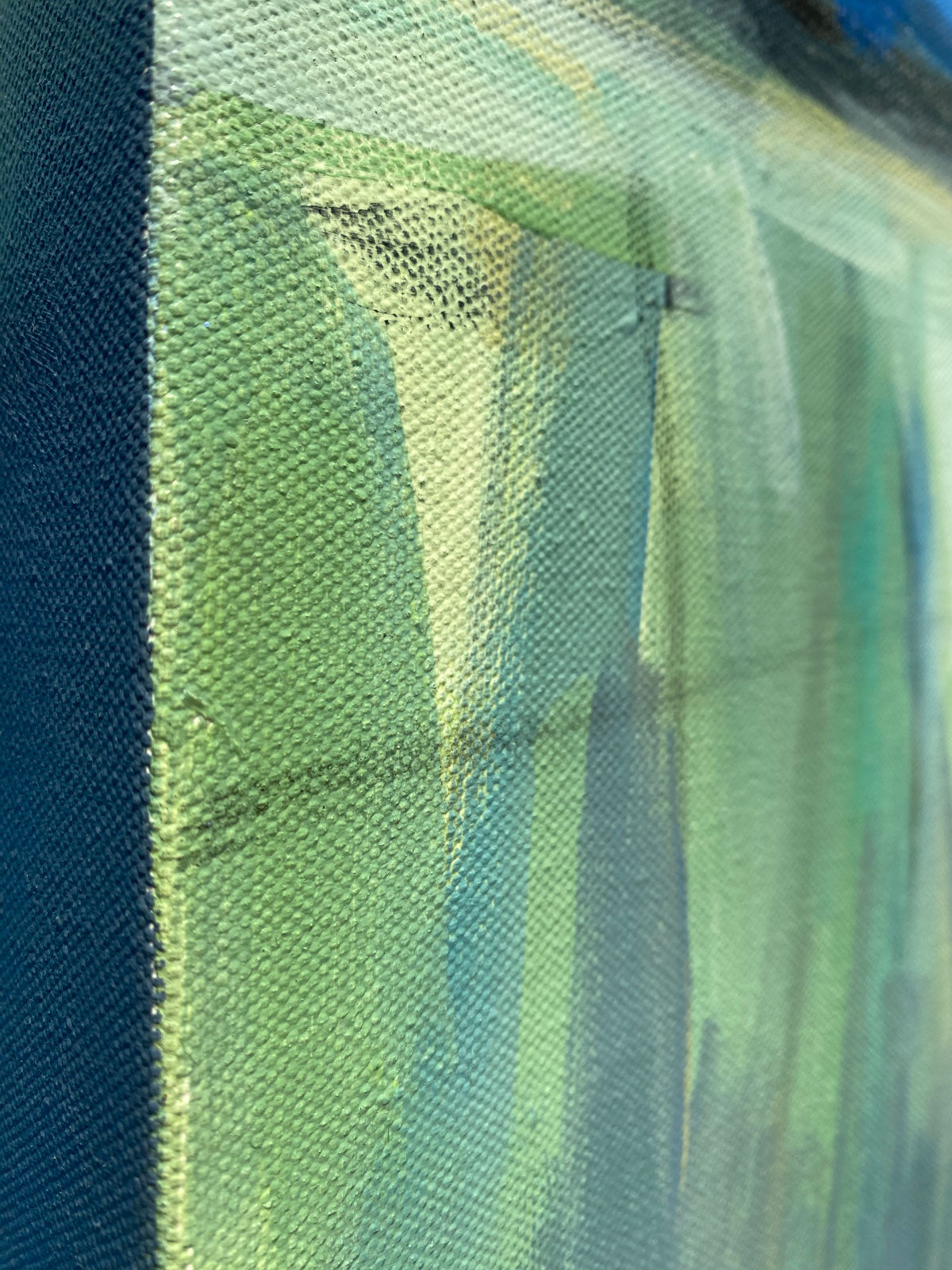 Horizon, 36 x 36 x 1.5" unframed