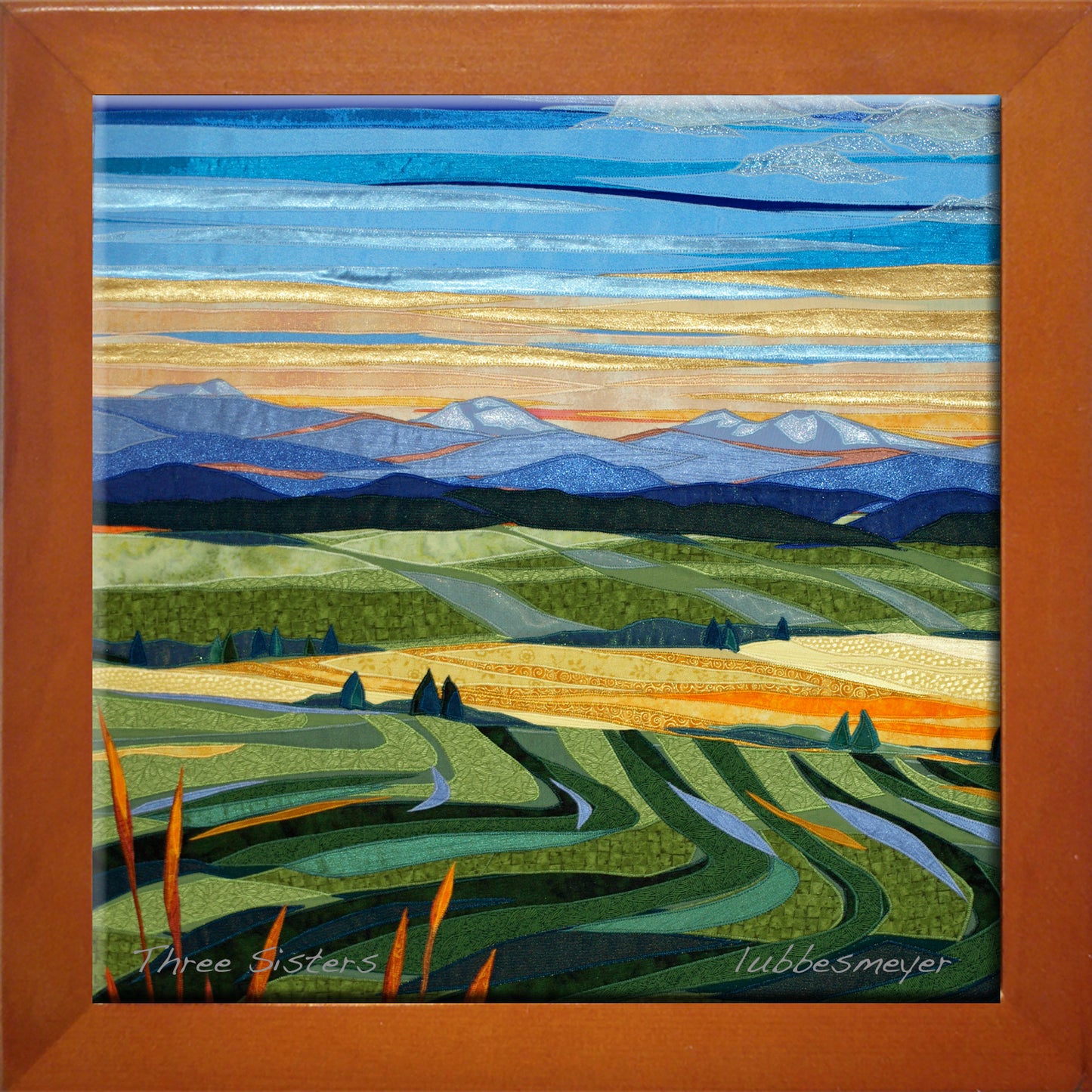 Three Sisters Framed Ceramic Tile