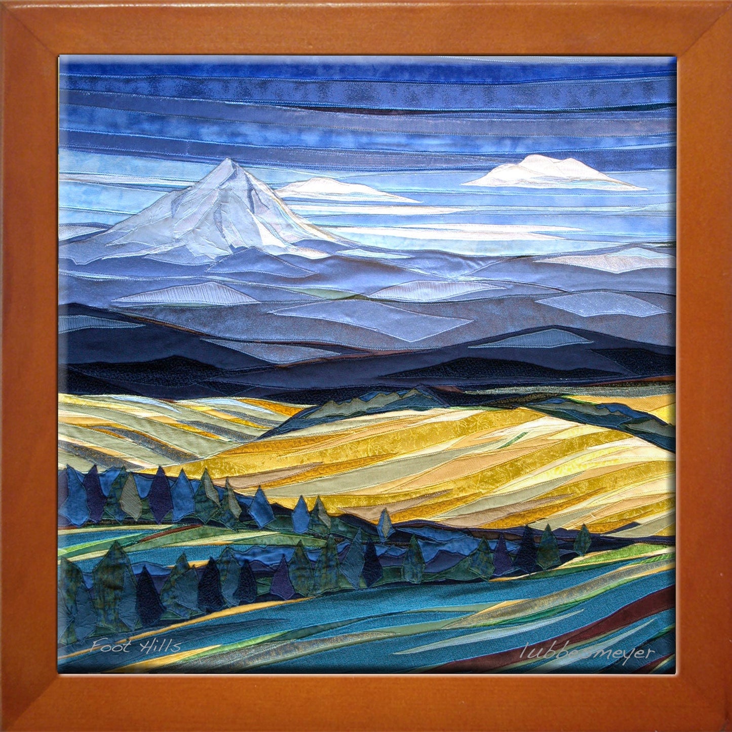 Foothills Framed Ceramic Tile