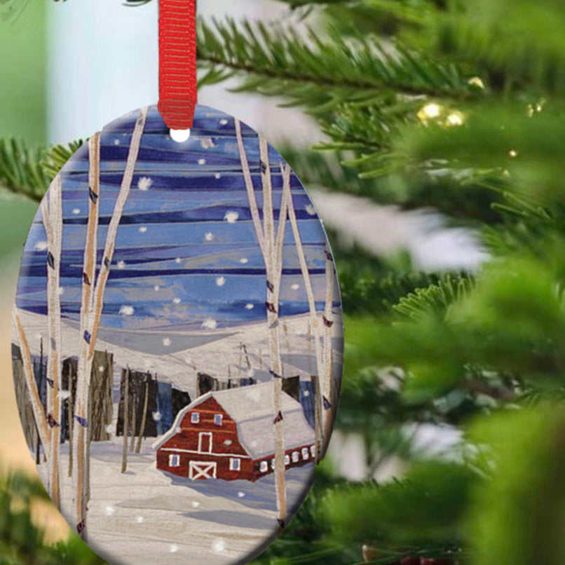 2023 Ornament, Snowfall