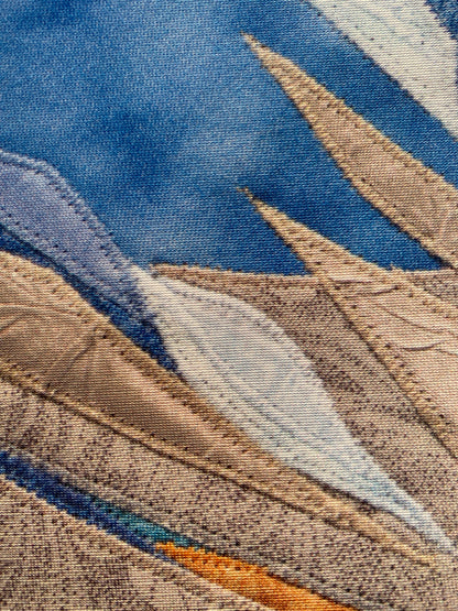 Broken Top Framed Fabric Panel
