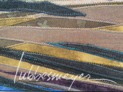Broken Top Framed Fabric Panel