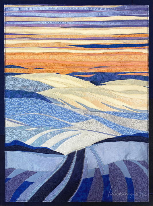 A Quiet Light, 26.5 x 32.5 x 1.5" framed