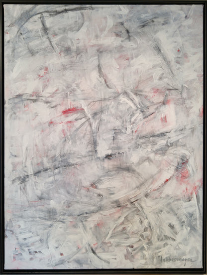 Depth of Field, 49.5 x 37.5 x 2" framed