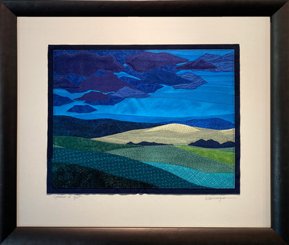 Glimmer of Light, 22.5 x 26.5 x 1.5" framed