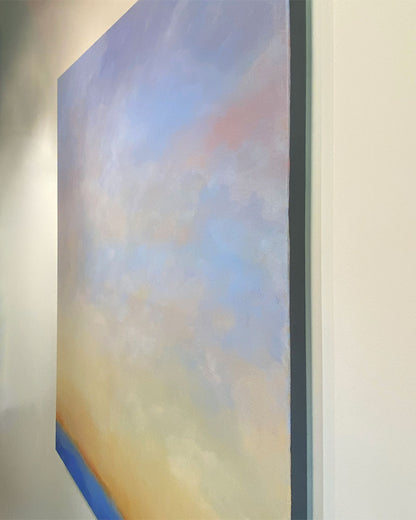 Grounding, 60 x 48 x 1.5" unframed
