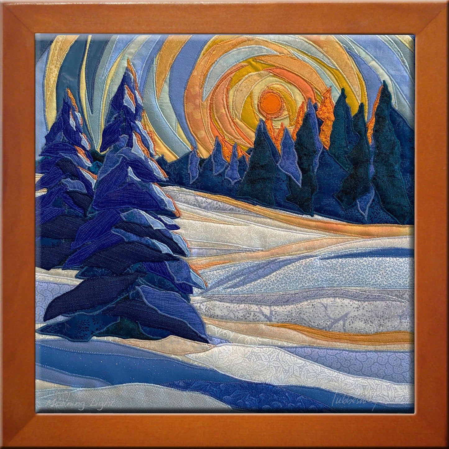 NEW! Morning Light Ceramic Art Tile