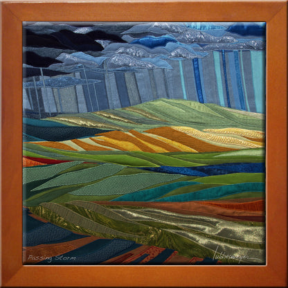 NEW! Passing Storm Ceramic Art Tile