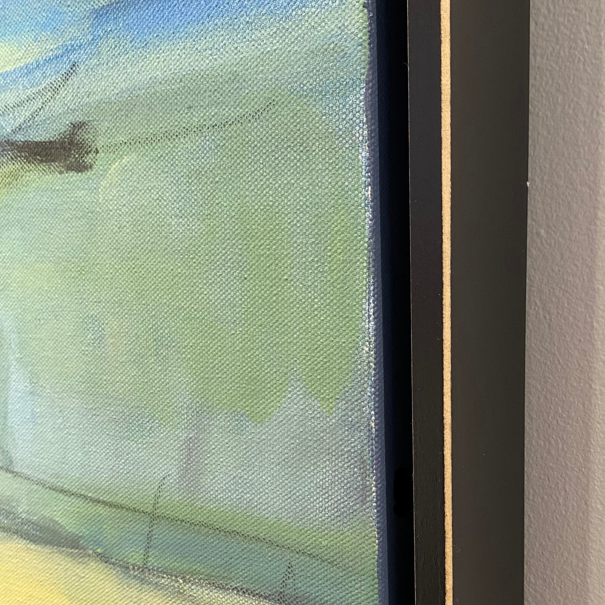 Horizon, 37.5 x 37.5 x 1.5" framed