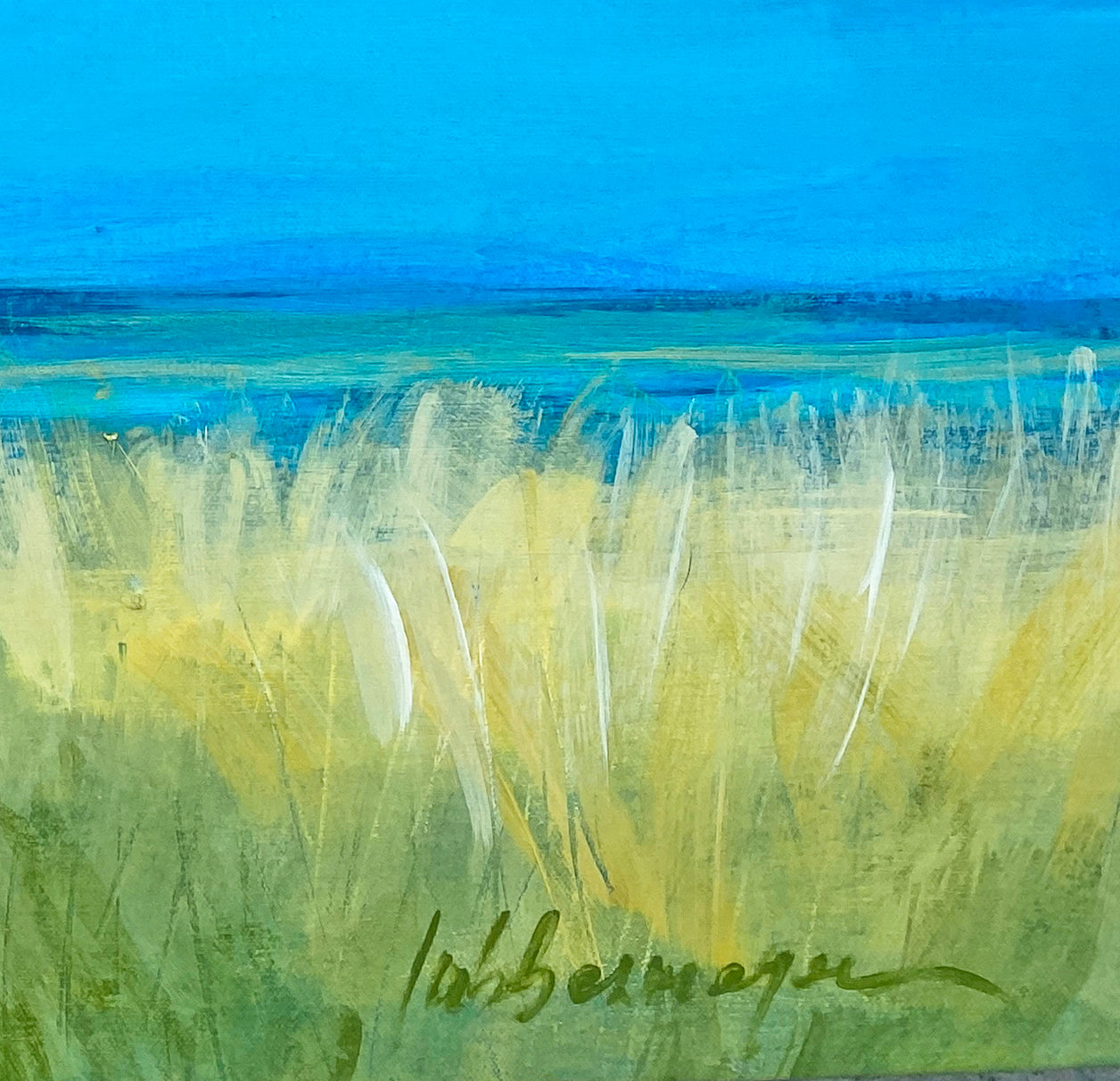 Migration, 48 x 48 x 1.5" unframed