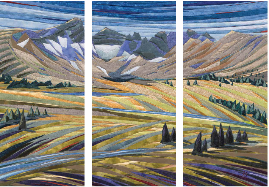 Broken Top triptych, Limited Edition Print, 50"h x 68"w, No. 4 of 25